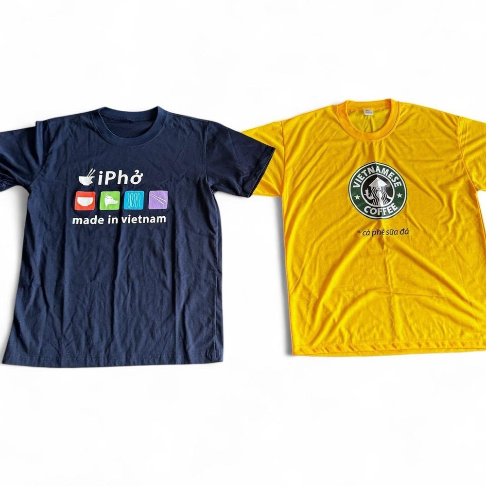 Mens 2 Pack Vietnamese Shirt
Bundle Heavy Quality Blue Yellow XXL